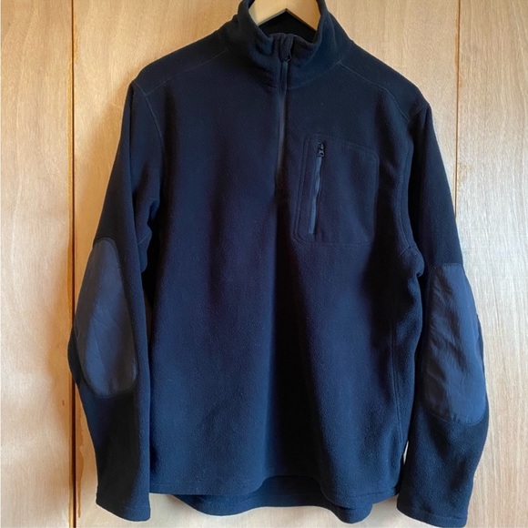 Condor 1/4 Zip tactical fleece. Men’s size Large, black. - Picture 2 of 3